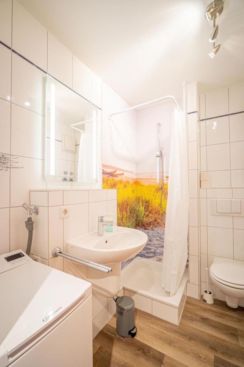 Hafenblick – mit Balkon&Strandkorb am Südstrand Fehmarn Exterior foto